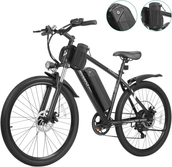 Review: HOVERFLY OUREA 26" Mountain Ebike - Power, Speed, and Comfort Review: HOVERFLY OUREA 26" Mountain Ebike - Power, Speed, and Comfort