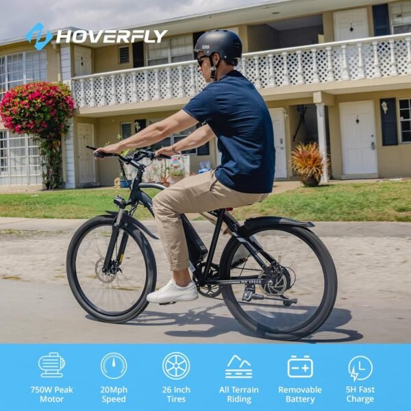 Review: HOVERFLY OUREA 26" Mountain Ebike - Power, Speed, and Comfort Review: HOVERFLY OUREA 26" Mountain Ebike - Power, Speed, and Comfort
