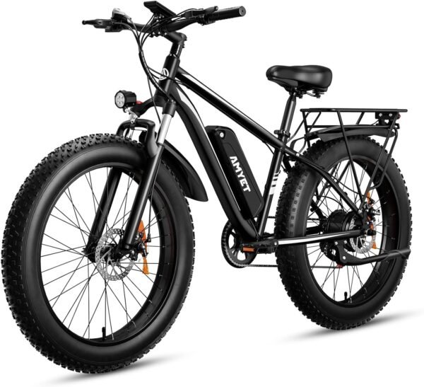 AMYET EB26-Black Electric Bike Review: Powerful 1000W Motor and Fat Tires AMYET EB26-Black Electric Bike Review: Powerful 1000W Motor and Fat Tires