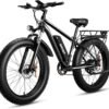 EB26 Electric Bike for Adults Peak 1500W Electric Bicycle 48V 15AH (720WH) Battery Electric Bike 26" Fat Tire Mountain 32mph 7 Speed Gears Electric Bike EB26 Electric Bike for Adults Peak 1500W Electric Bicycle 48V 15AH (720WH) Battery Electric Bike 26" Fat Tire Mountain 32mph 7 Speed Gears Electric Bike