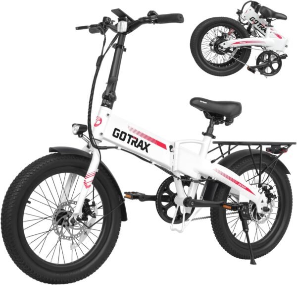 Gotrax R1 White Electric Bike Review - Compact, Powerful, and Versatile