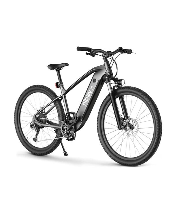 Hiboy P7 Electric Bike for Adults with 800W Peak Motor, 25mph Max Speed, 696 WH Removable Battery Ebike, 27.5" Electric Mountain Bike with 7-Speed and Front Suspension Hiboy P7 Electric Bike for Adults with 800W Peak Motor, 25mph Max Speed, 696 WH Removable Battery Ebike, 27.5" Electric Mountain Bike with 7-Speed and Front Suspension