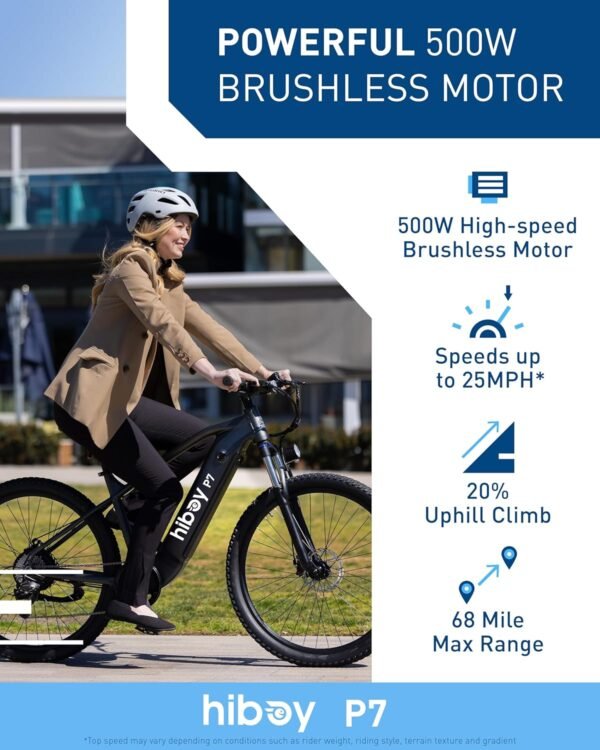Hiboy P7 Electric Bike Review - High-Performance 800W Motor Test Hiboy P7 Electric Bike Review - High-Performance 800W Motor Test