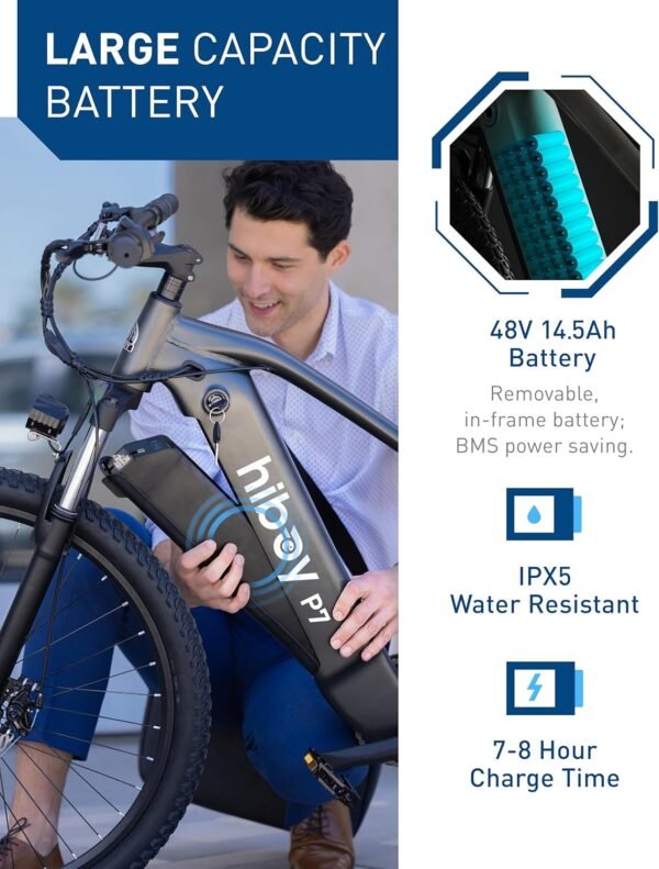 Hiboy P7 Electric Bike Review - High-Performance 800W Motor Test Hiboy P7 Electric Bike Review - High-Performance 800W Motor Test