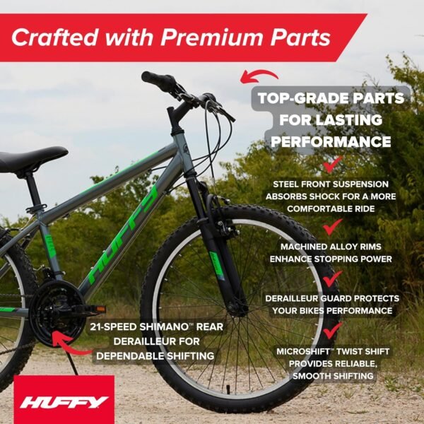 Huffy Stone Mountain Hardtail Mountain Bike Model 74803 Detailed Review