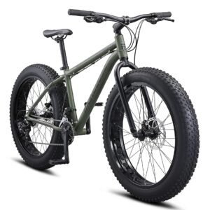 Mongoose Argus ST & Trail Fat Tire Mountain Bike for Adult Youth Men Women, 20 to 26-Inch Wheels, Mechanical Disc Brakes, Steel or Aluminum Frame and 7 or 16-Speed Options