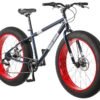 Mongoose Dolomite Fat Tire Mountain Bike, for Adult Men Women, 26 Inch Wheels, 4 Inch Wide Knobby Tires, 7-Speed, Steel Frame, Front and Rear Brakes Mongoose Dolomite Fat Tire Mountain Bike, for Adult Men Women, 26 Inch Wheels, 4 Inch Wide Knobby Tires, 7-Speed, Steel Frame, Front and Rear Brakes