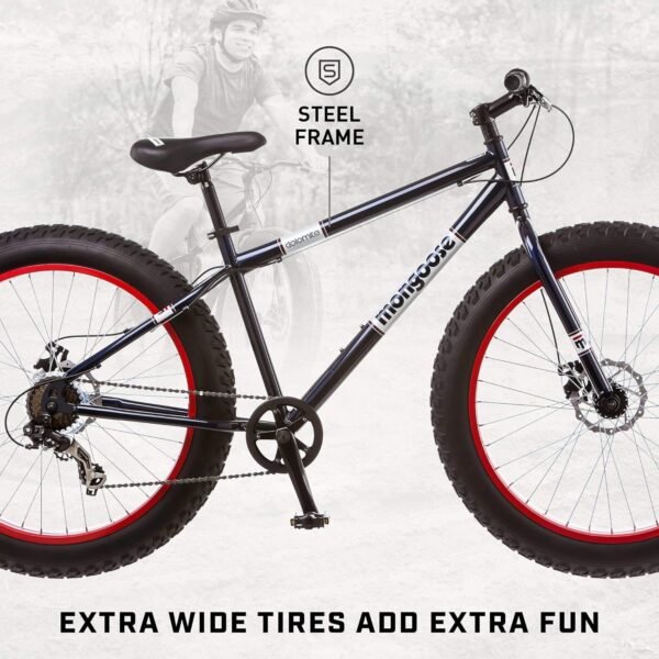 Mongoose Dolomite Fat Tire Mountain Bike R4144 Review – Performance Insights Mongoose Dolomite Fat Tire Mountain Bike R4144 Review – Performance Insights