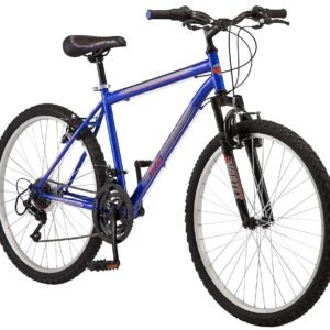 Pacific Mountain Sport Bike for Adult Youth Men Women, 24-26-Inch Wheels, 18-Speed Twist Shifters, Linear Pull Brake, Front Suspension, and Steel Frame Pacific Mountain Sport Bike for Adult Youth Men Women, 24-26-Inch Wheels, 18-Speed Twist Shifters, Linear Pull Brake, Front Suspension, and Steel Frame