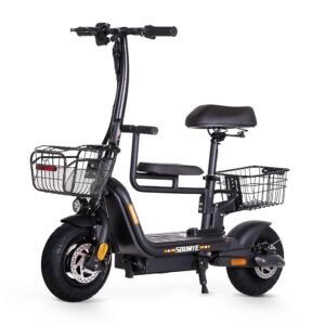 48V 624WH Lithium-ion Battery 750W Peak Power Folding Electric Bike 10" Fat Tire eBike Electric Scooters for Adults