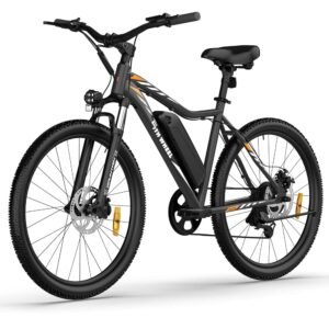 5TH WHEEL Mate Electric Bike for Adults with 1000W Peak Motor and 468WH Removable Battery Ebike, Color LCD Display Commuting Electric Mountain Bike with 7-Speed and Front...
