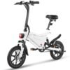ANCHEER 14” Folding Electric Bike for Adults, 20MPH Ebike with 350W Motor[Peak 500W], 48V 374Wh Battery, Rigid/Dual Suspension, UL 2849 Certified Electric Bicycle, Compact...