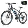 ANCHEER Electric Bike for Adults, Peak 750W Ebike, 3 Hours Fast Charge, 60 Miles Electric Bicycle with 48V/499Wh Battery, 27.5 ''Hummmer Electric Mountain Bike with LCD Display,...