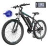 ANCHEER Electric Bike for Adults with 500W Motor[Peak 750W], 55Miles 22MPH Ebike with 48V 499Wh Battery, 3H Fast Charge, 26"/27.5" Gladiator Electric Mountain Bike, 21Speed, UL...