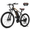 Apex Electric Bike for Adults, 27.5" Electric Mountain Bike with 21-Speed, Peak 1200W Motor 28MPH Top Speed, Max Range 55+ Miles, 499Wh Removable Battery E-Bike, Front Suspension