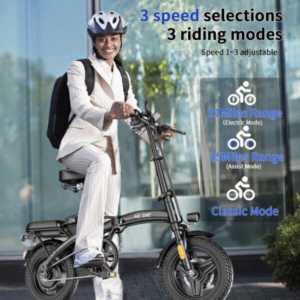 Best Folding Electric Bike Review HLOIE for Commuters and Adventurers