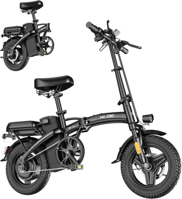 Best Folding Electric Bike Review HLOIE for Commuters and Adventurers