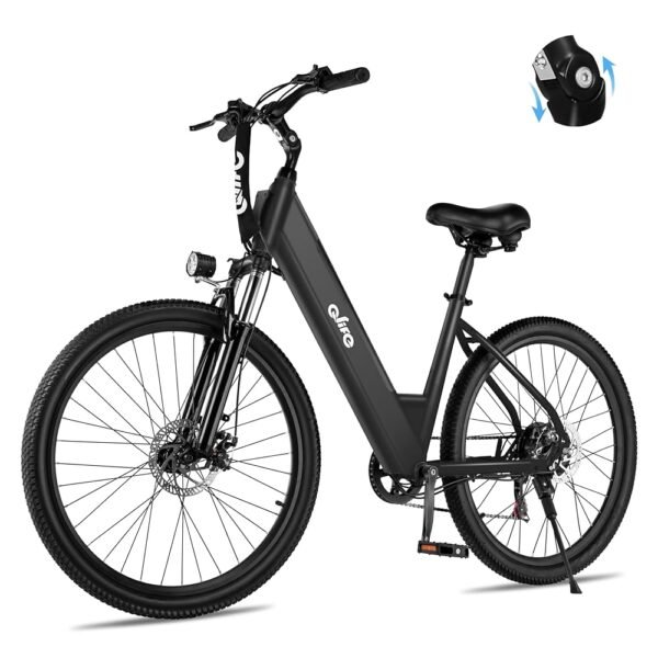 Cityone Electric Bike for Adults 26" Step-Through 22MPH Ebike with 2.1" Tire,UL2849 Certified Built-in Removable Battery,Peak 750W Motor Ebikes with 7 Speed, Commuter E Bicycle Cityone Electric Bike for Adults 26" Step-Through 22MPH Ebike with 2.1" Tire,UL2849 Certified Built-in Removable Battery,Peak 750W Motor Ebikes with 7 Speed, Commuter E Bicycle