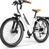 Cityrang 2.0 Electric Bike for Adults with 1000W Peak Motor, 15AH Removable Battery and up to 70Miles 25MPH,UL Certified 26" Electric Commuter Bike with 7-Speed and Adjust Front...