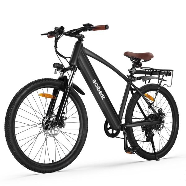 Core Electric Bike for Adults - Peak 1000W Brushless Motor Ebike, 468&500Wh Removable Built in Battery 26&27.5X2.1 Tire Step Over Bicycle with 7 Speed, Commute E Bikes