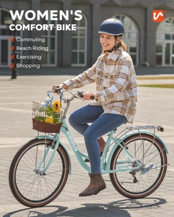 Discover the Viribus Women's 7-Speed Cruiser Bike Review for Urban Adventures Discover the Viribus Women's 7-Speed Cruiser Bike Review for Urban Adventures