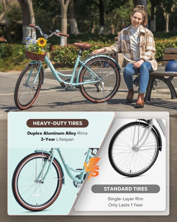 Discover the Viribus Women's 7-Speed Cruiser Bike Review for Urban Adventures Discover the Viribus Women's 7-Speed Cruiser Bike Review for Urban Adventures