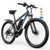 E·Bycco 29" Electric Bike for Adults, 48V 17.5AH Battery, 34MPH Peak 1000W, 70 Miles Long Range 21 Speed Mountain Ebike, Pedal Assist Throttle Class 3 E-Bike, Commuter Electric...