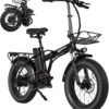 EBKAROCY Electric Bike Review Discover the Ultimate 750W Folding E-Bike Experience