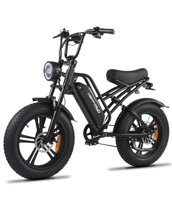 Electric Bike for Adults, 20" Fat Tire Ebike with 1500W Brushless Motor/ 48V 18Ah Removable Battery, Up to 30MPH / 68 Miles, 7-Speed Transmission UL Certified