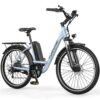 Electric Bike for Adults, 26" 1000W Peak City Cruiser Ebike, 21.7MPH 50 Miles Commuter Electric Bicycle with 48V 374.4WH Removable Li-ion Battery, Adjustable Stem, Rear Rack,...