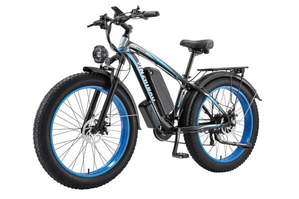 Electric Bike for Adults,Fat Tire Ebike 1000W (Peak 1500W) Electric Mountain Bike Up to 31MPH,26" Electric Bike Long Range with UL 48V/17.5Ah Removable Battery, 21-Speed