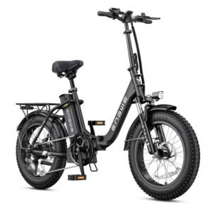 ENGWE 1125W/750W Electric Bike for Adults, L20 2.0 20''×3.0" Fat Tire Electric Bicycle 52V/36V 13Ah Removable Battery Max Range 68/62Miles & 28/20MPH for Urban Commuters, Dual...