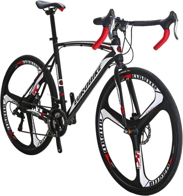 EUROBIKE Bikes EURXC550 21 Speed Road Bike 700C Wheels Road Bicycle Dual Disc Brake Bicycles ……