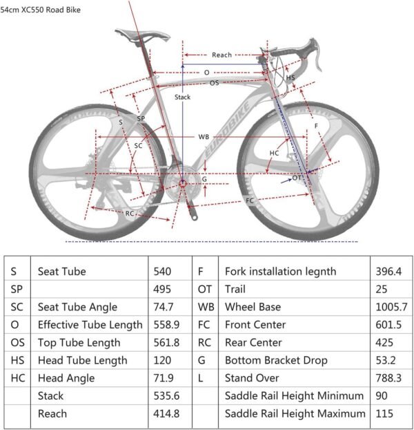 EUROBIKE XC550 Road Bike Review Discover the Features and Performance You Need
