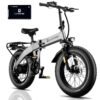 Folding Electric Bike for Adults 1500W Peak Motor,30/28MPH 60 Miles,720WH Battery 20" x 4.0" Fat Tire Foldable Ebike Commute with NFC/Anti-Theft/Hydraulic Brakes,UL Certified...