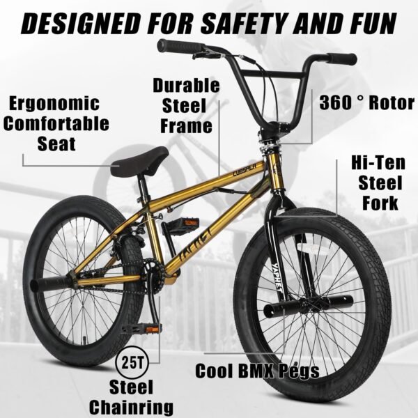 Freestyle BMX Bike Review for Teen and Adult Riders by Cubsala