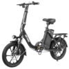 Gotrax 16" Folding Electric Bike, Max 28Miles Range(Pedal-Assist) & Speed 15.5Mph Power by Peak 500W, E-Bike with Removable Battery, Suspension & Adjustable Size, Commuter...