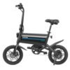 Gotrax Nano 14" Electric Bike, Max Range 25Miles(Pedal-Assist)&Max Speed 15.5Mph, 350W Folding E-Bike with Removable Battery, Adjustable Seat & Dual Mudguards, Commuter Electric...