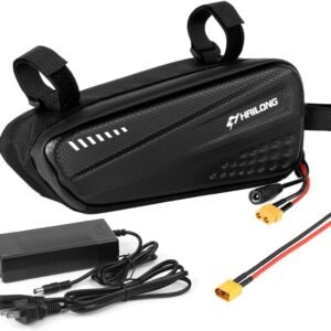H HAILONG 36V 48V 52V EBike Battery Lithium ion Battery with Waterproof Case for 250W-1500W Motor E-Bike Bicycles for Mountain Bike Motor Bike/Trike/Scooter Conversion Kit