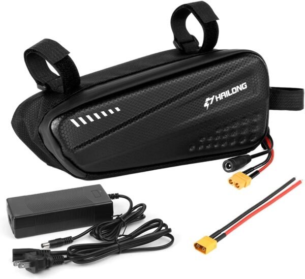 H HAILONG 36V 48V 52V EBike Battery Lithium ion Battery with Waterproof Case for 250W-1500W Motor E-Bike Bicycles for Mountain Bike Motor Bike/Trike/Scooter Conversion Kit