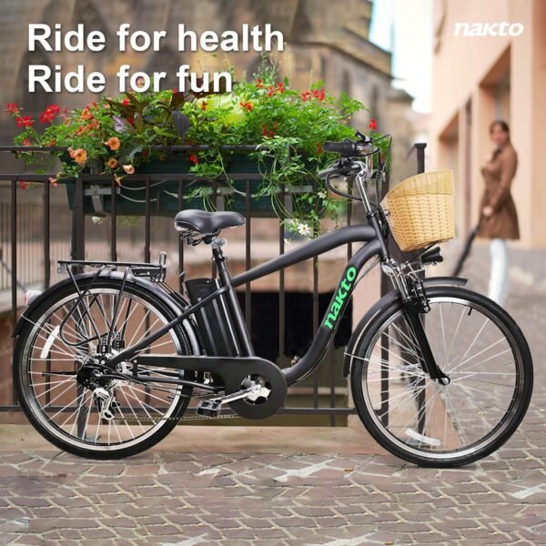 NAKTO Electric Bike Review Discover Features and Performance of This 500W E-Bike