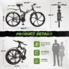 OUTROAD 26 Inch Folding Mountain Bike Review Uncovering Performance and Comfort Features OUTROAD 26 Inch Folding Mountain Bike Review Uncovering Performance and Comfort Features