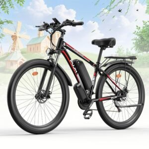 Peak 1500W Motors Electric Bike for Adults, 48V 19Ah Battery, 29"*2.1 Fast Ebike,Max 32 mph 30-80 Miles,Front Suspension Hydraulic Disc Brake Class 3 E-Bike,Off Road Mountain...