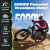 Review the EcoE 5000W Dual Motor Electric Bike for Unmatched Speed and Performance