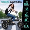 Review the LELEKUAI Folding Electric Bike for Ultimate Commuting Freedom