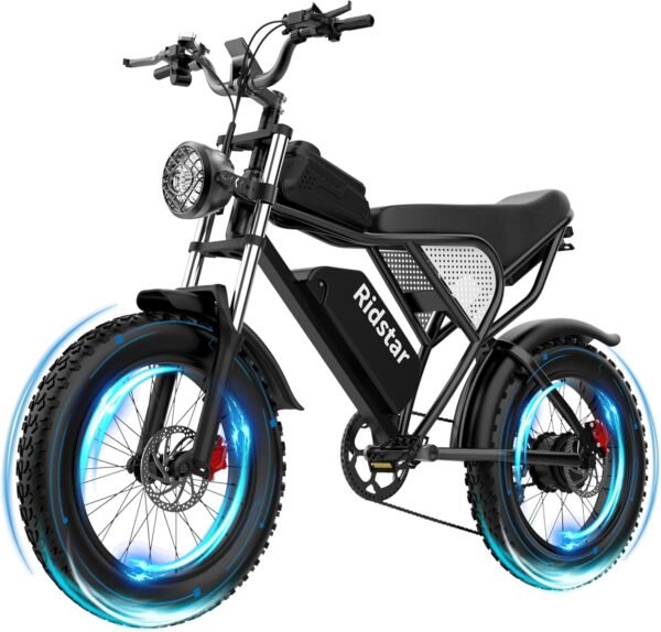 Ridstar Electric Bike Review Unleashes Thrilling Rides with 1000W Power and Fat Tires Ridstar Electric Bike Review Unleashes Thrilling Rides with 1000W Power and Fat Tires