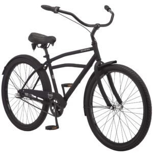 Schwinn Huron Beach Cruiser Bike for Adult Men & Women, 1/3/7-Speed Options, 26-Inch Wheels, 17 or 18-Inch Step-Over Steel Frame, Full Front & Rear Fenders, Vintage Inspired... Schwinn Huron Beach Cruiser Bike for Adult Men & Women, 1/3/7-Speed Options, 26-Inch Wheels, 17 or 18-Inch Step-Over Steel Frame, Full Front & Rear Fenders, Vintage Inspired...