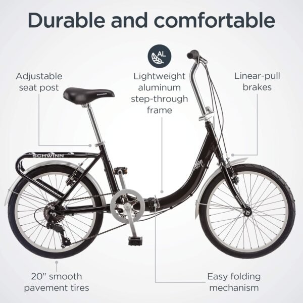 Schwinn Loop Folding Bike Review: Ultimate Commuter Solution with 7-Speed Convenience Schwinn Loop Folding Bike Review: Ultimate Commuter Solution with 7-Speed Convenience