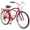 Schwinn Sanctuary 7 Comfort Beach Cruiser Bike for Adult Women Men, 7-Speed Drivetrain in Retro-Styled Steel Step-Through or Step-Over Frame, 26-Inch Wheels, With Front & Rear... Schwinn Sanctuary 7 Comfort Beach Cruiser Bike for Adult Women Men, 7-Speed Drivetrain in Retro-Styled Steel Step-Through or Step-Over Frame, 26-Inch Wheels, With Front & Rear...