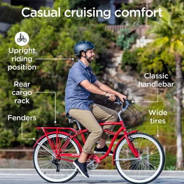Schwinn Sanctuary 7 Cruiser Bike review for stylish beach rides and comfort Schwinn Sanctuary 7 Cruiser Bike review for stylish beach rides and comfort